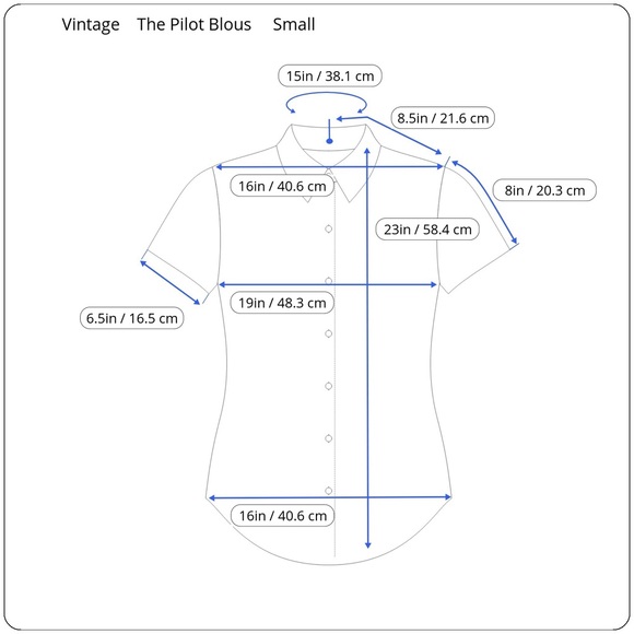 👚 VINTAGE Pink “The Pilot Blouse,” small — EUC - Picture 8 of 9